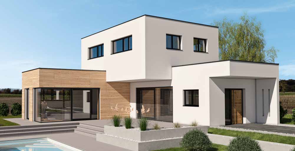 Villa con ampie vetrate Internorm, serramenti a Bordighera